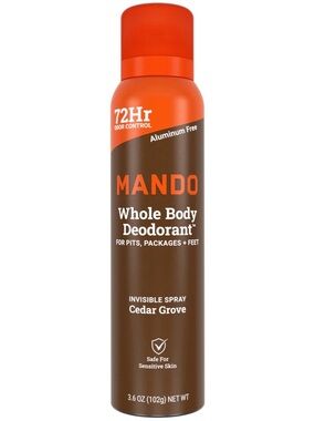 Mando Cedar Grove Whole Body Deodorant 3.6oz